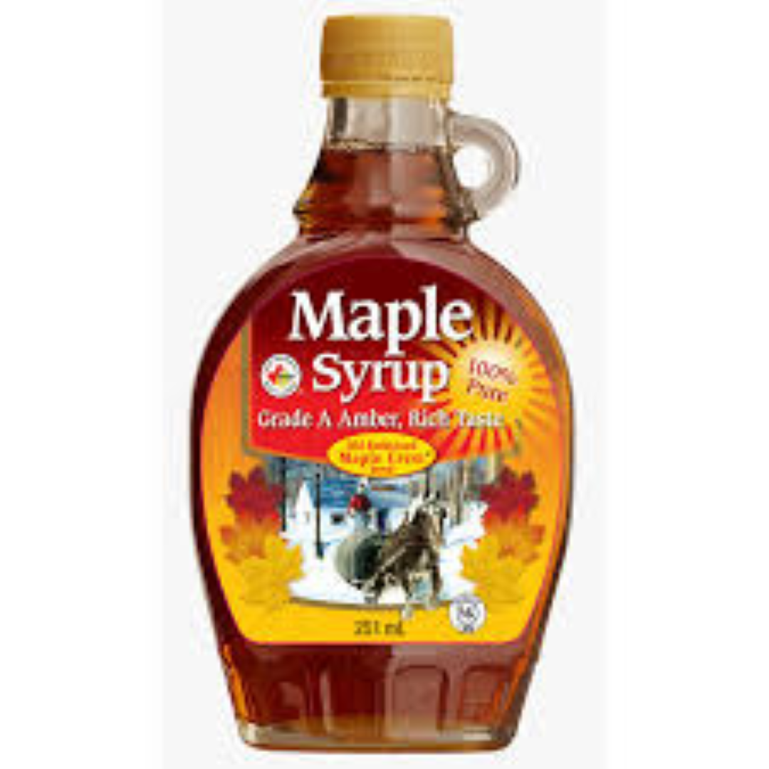 BERNARD MAPLE SYRUP GLASS BTL 250ML